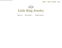 Tablet Screenshot of littlekingjewelry.com